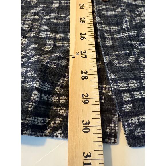 Vintage Ocean Pacific OP Shirt XL Abstract Print 100% Cotton Button Up - Picture 6 of 8